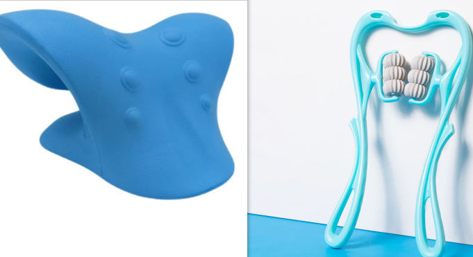 Six-Wheel Neck & Shoulder Manual Massager – Relax Anytime, Anywhere