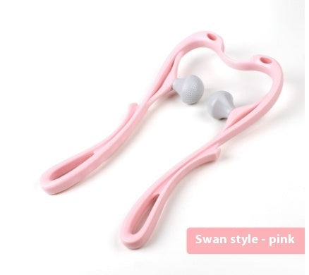 Six-Wheel Neck & Shoulder Manual Massager – Relax Anytime, Anywhere